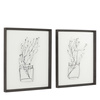 Delicate Nature Framed Art Set of 2