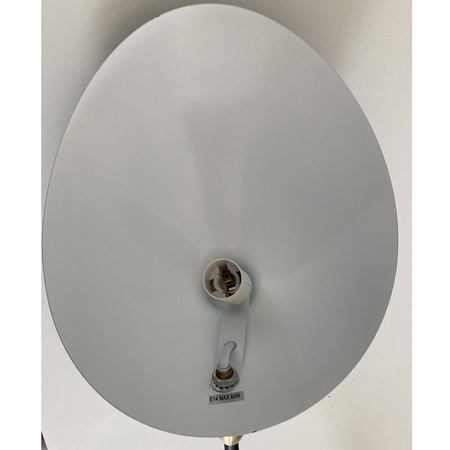 Lampa ścienna CRANE-1W 99 cm - loftowy kinkiet, czarny