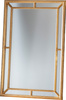 Lustro prostokątne Sinatra, złote, 1210 x 800 mm