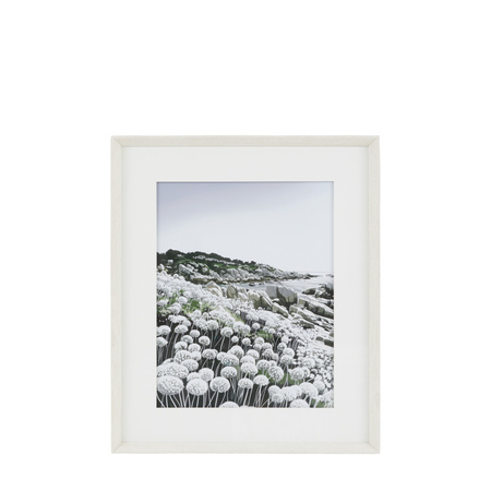 Waves and Wild Flowers I Framed Art 550x40x650mm