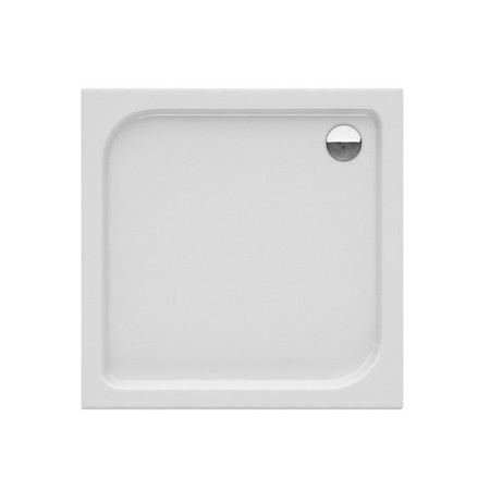 Brodzik kwadratowy DOMIO 90x90x16 na stelażu, gł 4cm