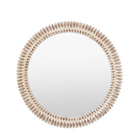 Pimlico Round Mirror White Wash 900mm