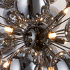 Infinity 8 Pendant Light Black Chrome