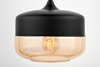 LAMPA WISZĄCA LOFT INDUSTRIALNA CZARNA BARLET
