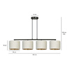 HILDE 4 BL WHITE