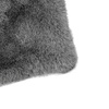 Roscose Faux Fur Throw Smoke Grey 1300x1500mm