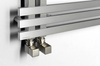 VISTA grzejnik 500x1190 mm, stal nierdzewna mat