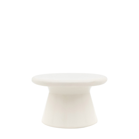 Pavia Coffee Table Cream 650x650x400mm