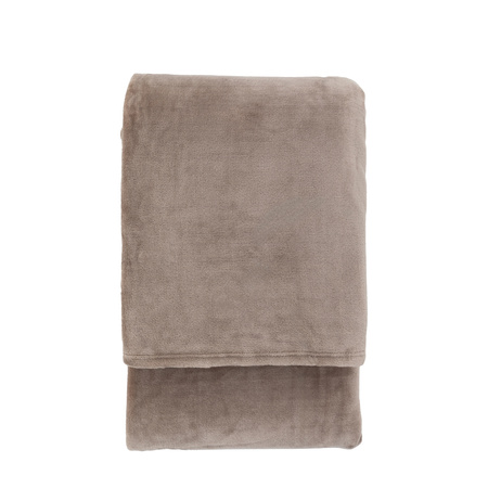 Simply Green Recycled Throw Taupe 2000x2200mm