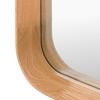 Helsinki Arch Leaner Mirror Oak 600x60x1600mm