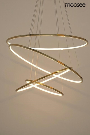 MOOSEE lampa wisząca RING SLIM M złota