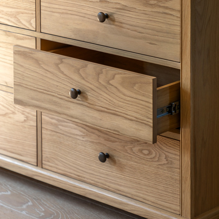 Malvern 9 Drawer Chest 1150x440x930mm