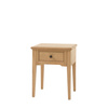 Malvern 1 Drawer Side Table 450x400x550mm