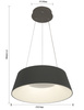 6222-0150 Lampa wisząca SELLA Antracyt