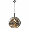 Lampa wisząca GLAM L srebrna 38 cm