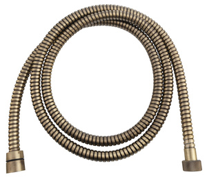 POWERFLEX wąż prysznicowy metalowy, 175cm, brąz