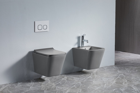 Miska wisząca WC z Deską Lago Grey