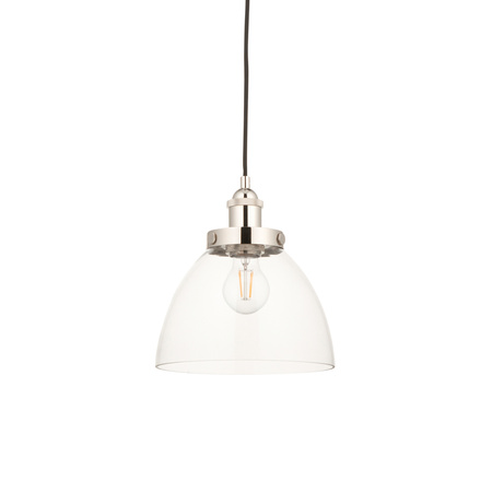 Hansen 1 Pendant Light Bright Nickel