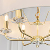 Nixon 6 Pendant Light Brass