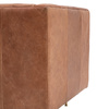 Dalton Sofa Antique Brown Leather 810x2100x735mm