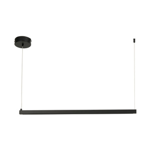 Lampa wisząca BEAM-80 LED - czarna oprawa liniowa
