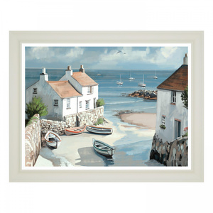 Calm Cove Framed Canvas 920x20x720mm
