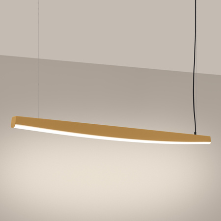 Lampa wisząca JORUN 150 złota LED 3000K