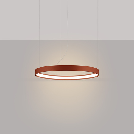Żyrandol RIO 55 ochra czerwona LED 3000K