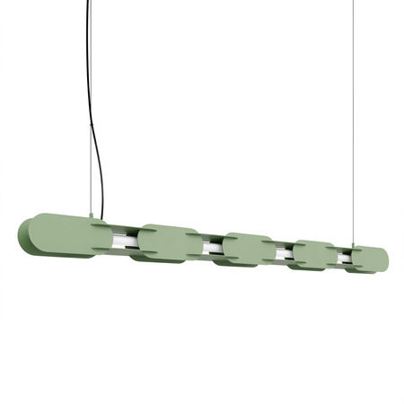 Lampa wisząca CHAIN 158 szałwiowa LED 3000K
