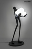 MOOSEE lampa podłogowa HUMAN 180 czarna