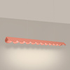 Lampa wisząca BISCUIT brzoskwiniowy LED 3000K