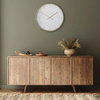 Nordic Wall Clock Tofu 21in