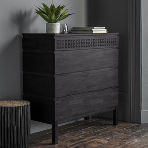 Komoda Boho Boutique z 4 szufladami 1000 x 460 x 1040 mm