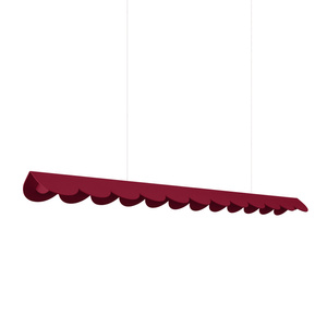 Lampa wisząca BISCUIT burgund LED 3000K