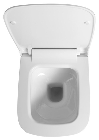 BELLO WC wiszące, Rimless, 35,5x53cm, biały