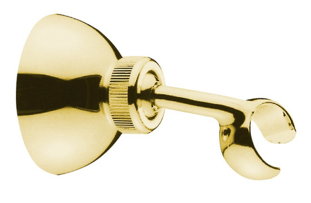 Uchwyt prysznica obrotowy, złoto