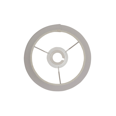 Cici Shade Ivory Faux Linen 200mm