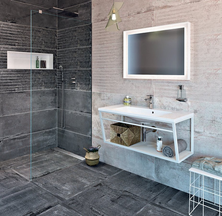 MARIA umywalka kompozytowa 90x46cm, biała