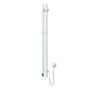 Elektryczny grzejnik łazienkowy EGL BIALY Silhouette Quadro Sensor 90х1200