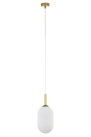 PLUUM lampa wisząca złoty szczotkowany