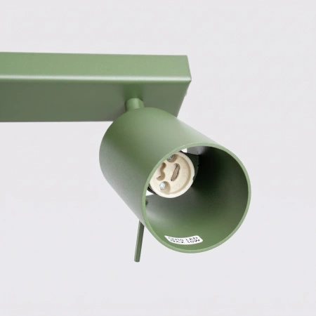 Plafon RING 3L szałwiowy