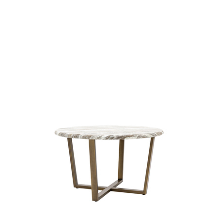 Lusso Round Coffee Table 800x800x450mm
