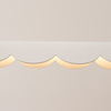 Lampa wisząca BISCUIT beżowa LED 3000K