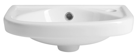 REX umywalka ceramiczna 41x28cm, biały