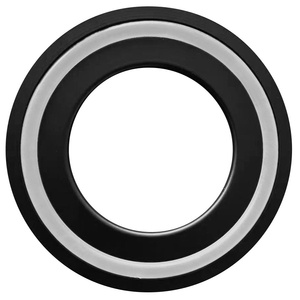 Metalowa podkładka między umywalkę i blat, wysokość 10mm, czarny mat