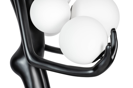 MOOSEE lampa podłogowa HUMAN PREMIUM 180  - włókno szklane, szkło