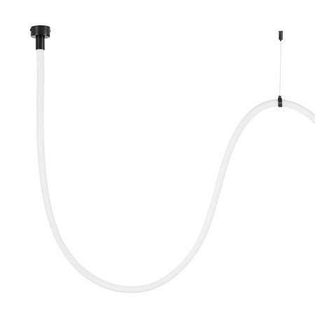 Lampa wisząca SNAKE LED wąż ledowy czarna 300 cm