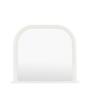 Shoreline Overmantle Mirror White1050x40x900mm