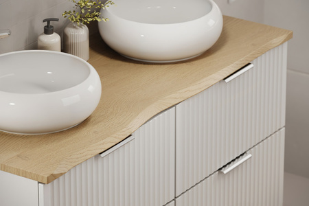Zestaw meblowy 60cm z blatem i umywalką nablatową River