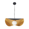 Lampa wisząca ENZO 60 cm - czarno złota